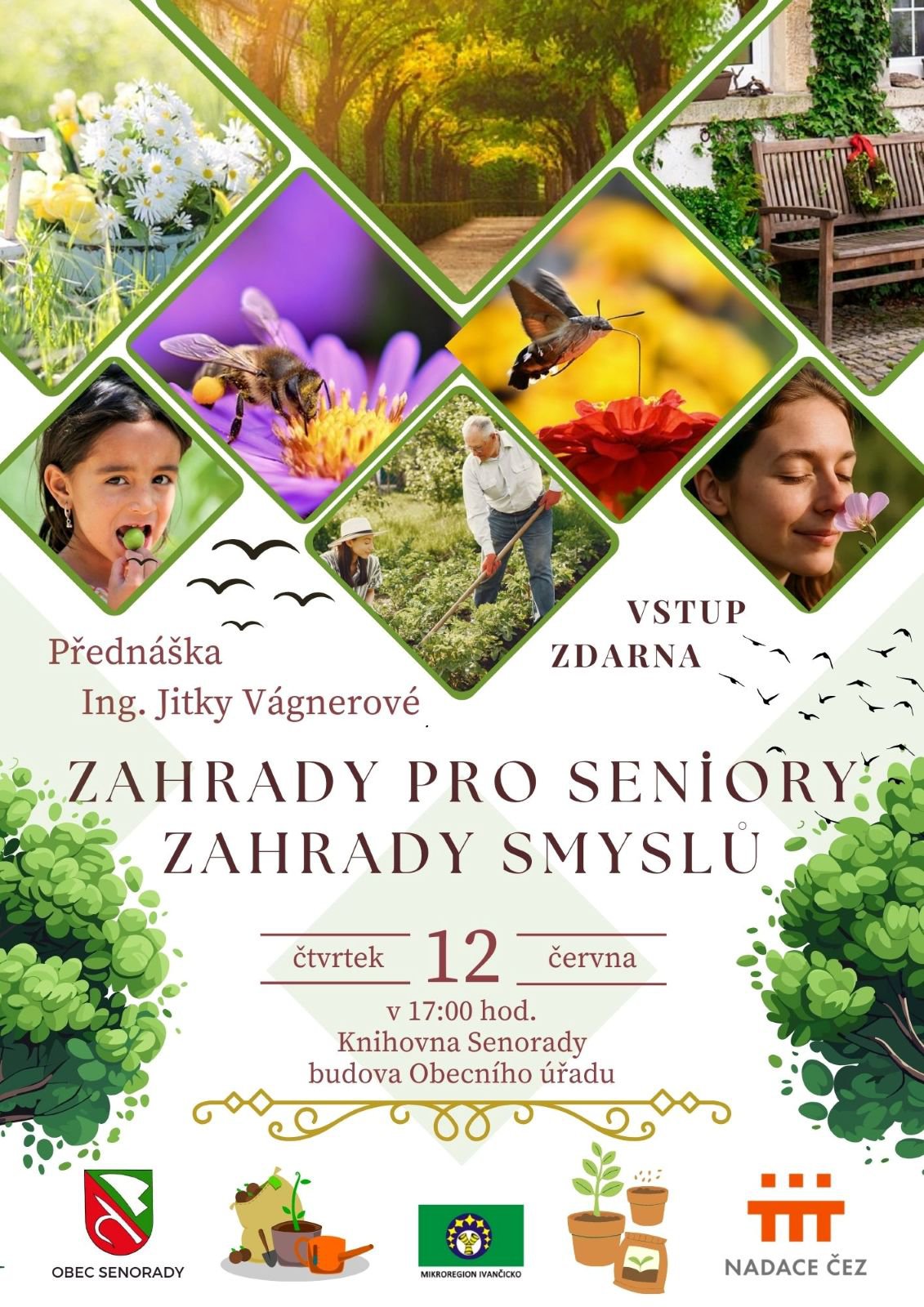 Pozvánka - zahrady smyslů