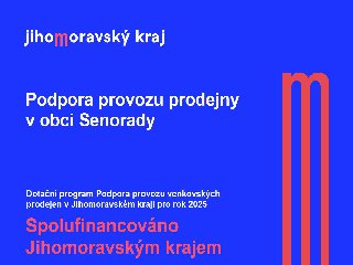 Podpora prodejny potravin v obci