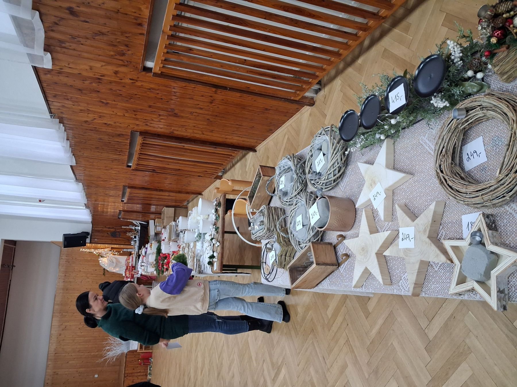 Vánoční tvoření - reportáž