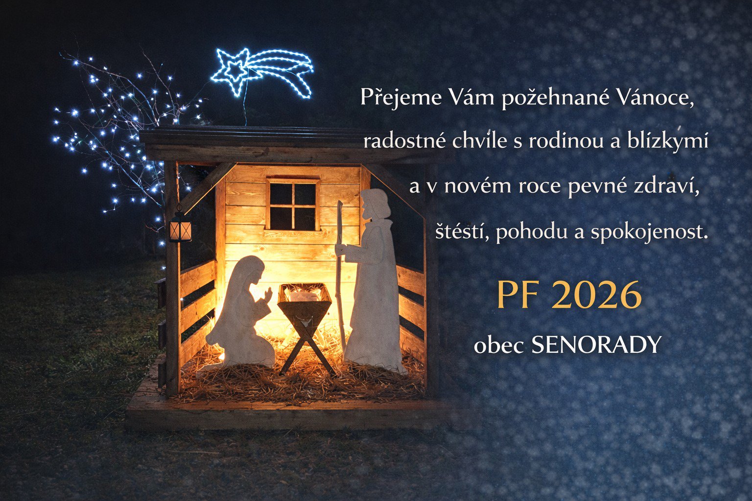 Vánoční slovo občanům 2025