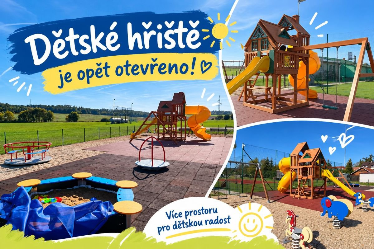 Dětské hřiště opět otevřeno!