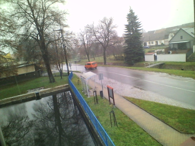 Aktuální pohled do obce Senorady a okolí